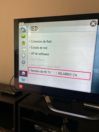 TV LG 60” LA 860V-ZA