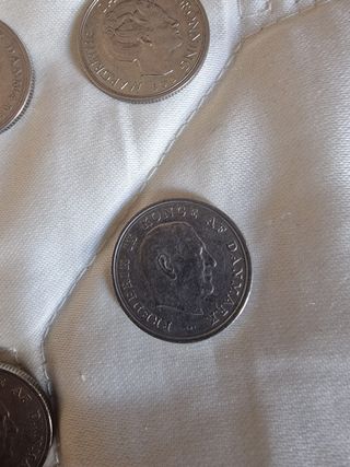 MONEDA DE DINAMARCA, FRANCIA Y ALEMANIA