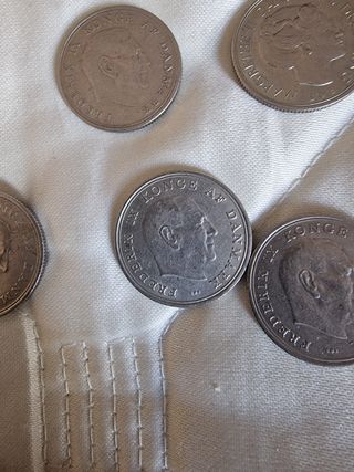 MONEDA DE DINAMARCA, FRANCIA Y ALEMANIA