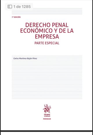 Manual DIG Dcho penal eco y de empresa: especial