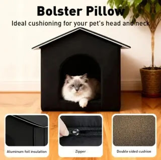 Casa per cani e gatti all'aperto Taglia L