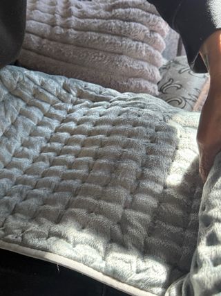 Almohadilla Térmica Eléctrica Gris