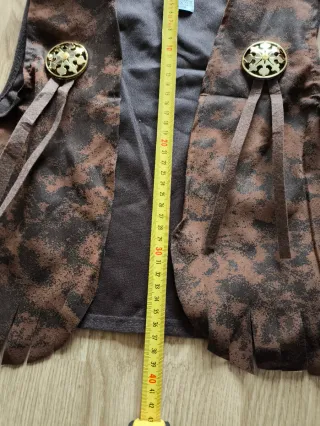 Chaleco disfraz infantil marrón