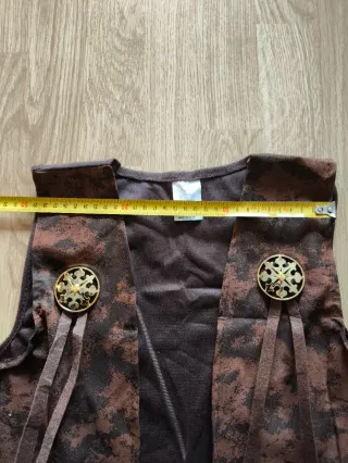 Chaleco disfraz infantil marrón