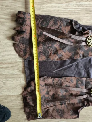 Chaleco disfraz infantil marrón