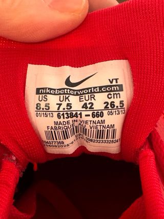 Zapatillas Nike Air Max Rojas