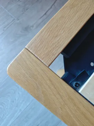 Estructura Cama MUJI Roble 140x200/190 + Patas