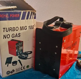 SOLDADOR DE HILO MIG-100 SIN GAS