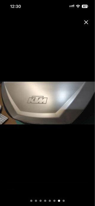 Baul ktm shad extensible en 3 medidas