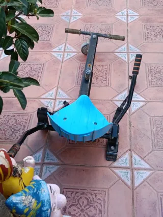 Hoverboard con asiento azul