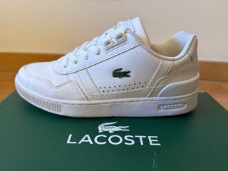 Zapatillas Lacoste T-Clip Blancas