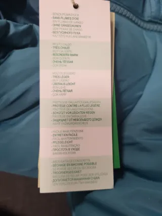 Plumífero Bennetton