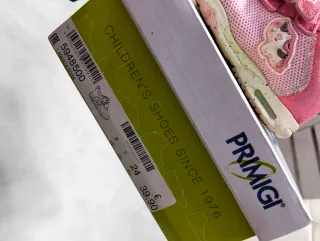 Scarpette Primigi bambina rosa velcro