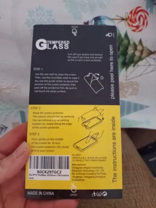 2 Protectores Pantalla + 2 Cámara iPhone 15 ProMax