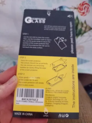 2 Protectores Pantalla + 2 Cámara iPhone 15 ProMax