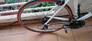 Bicicleta Carretera Btwin Triban 3 Blanca