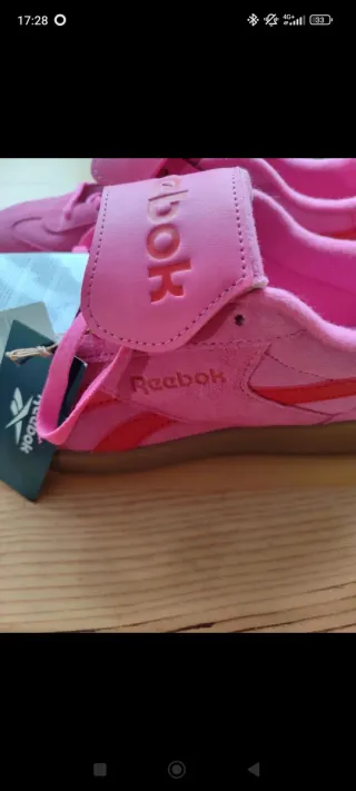 Zapatillas Reebok Niña Rosa Velcro