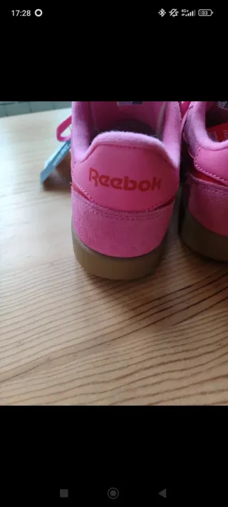 Zapatillas Reebok Niña Rosa Velcro