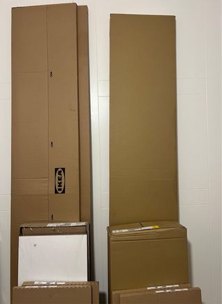 SET de Billy con altillos Ikea y puertas. NUEVO