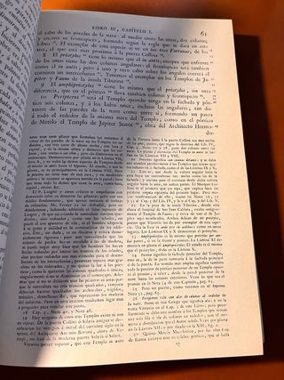 Los diez libros de Arquitectura, Vitruvio