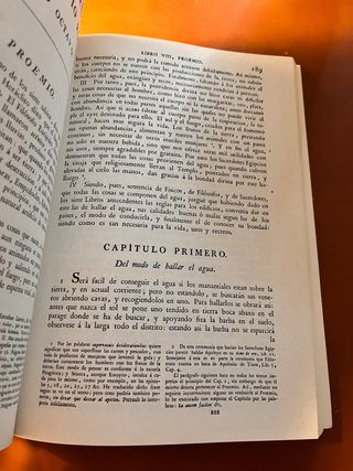 Los diez libros de Arquitectura, Vitruvio