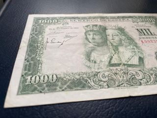 Billete 1000 Pesetas 1957 Reyes Católicos