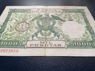 Billete 1000 Pesetas 1957 Reyes Católicos