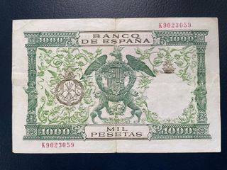 Billete 1000 Pesetas 1957 Reyes Católicos