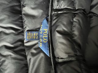 Abrigo plumífero azul Polo Ralph Lauren