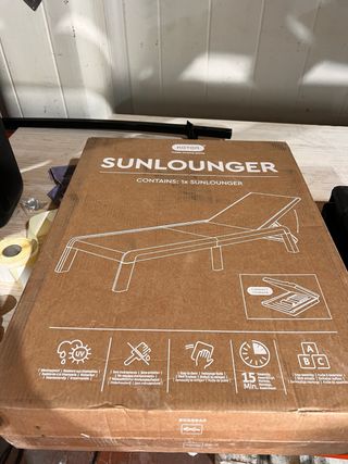 Tumbona Keter Palma Gris N200