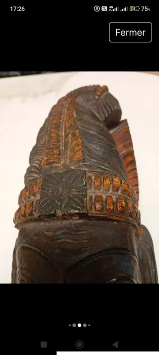 Figura Vishnu India antigua.