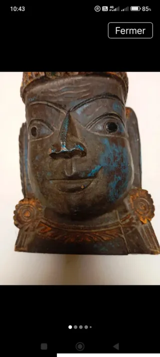 Figura Vishnu India antigua.