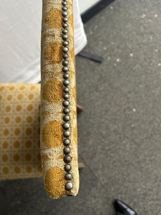 Sillas antiguas de madera y ratán