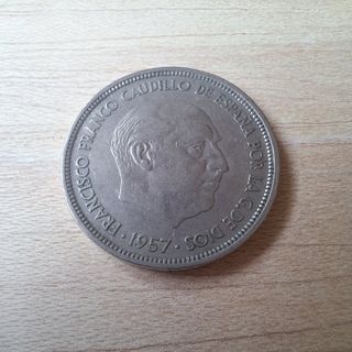 Set de 25 Monedas 50 Pesetas de Franco