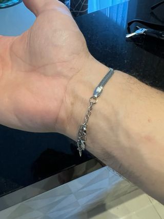 Pulsera Snake Acero Inoxidable Plata