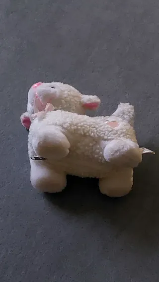 Agnellino peluche 14 cm