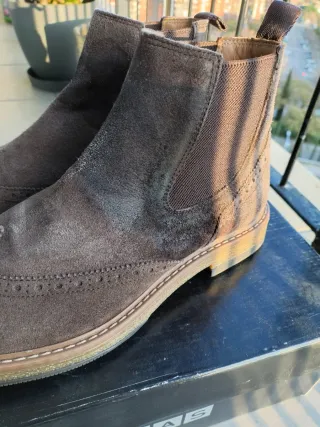 Botines Casas Klay Marrón