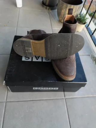 Botines Casas Klay Marrón