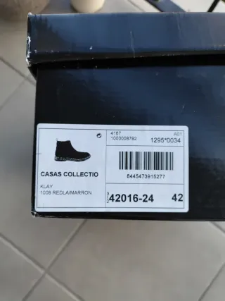 Botines Casas Klay Marrón