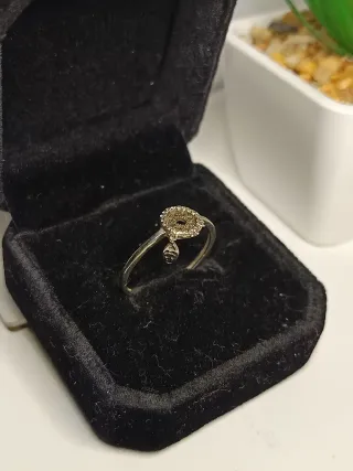 Anillo Plata Ley Delicado