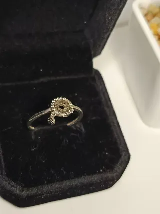 Anillo Plata Ley Delicado