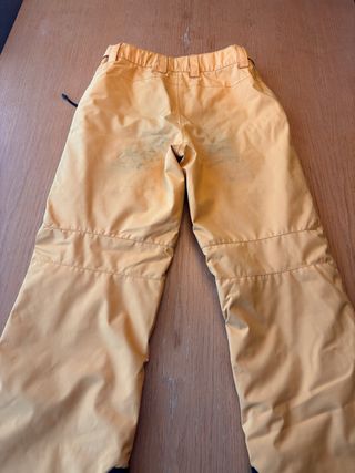 Pantalón de esquí Quiksilver color mostaza