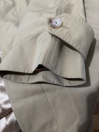 Gabardina Ralph Lauren Vintage Algodón Beige