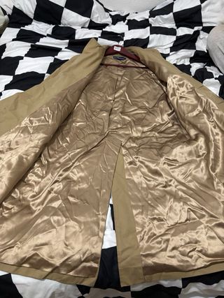 Gabardina Ralph Lauren Vintage Algodón Beige