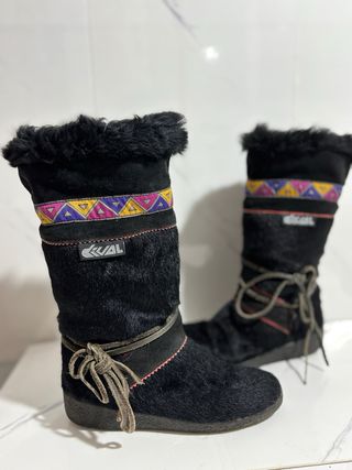 Stivali Alessia pelliccia nerii