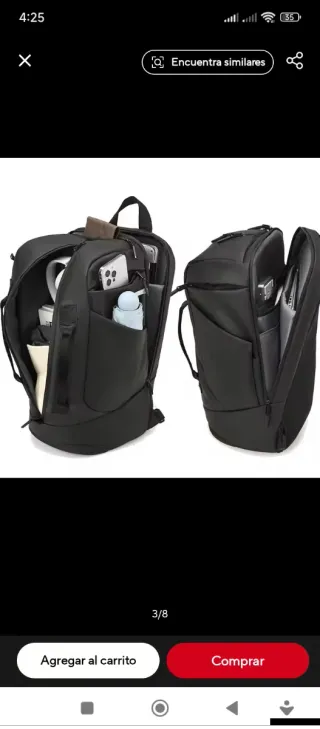 Mochila RZTX Mod. 8295 Negra