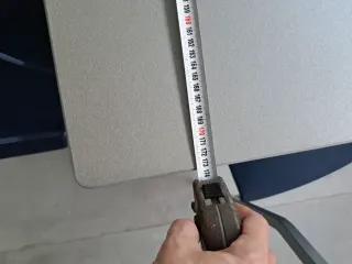 Mesa de cocina cristal azul y sillas