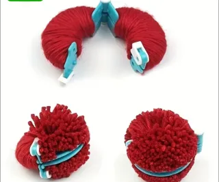 Máquina para hacer pompones