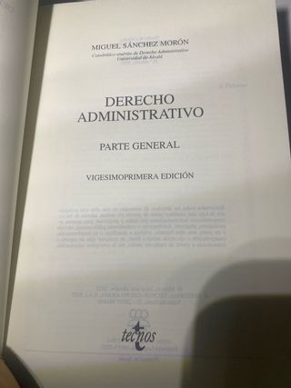 Derecho administrativo Parte general