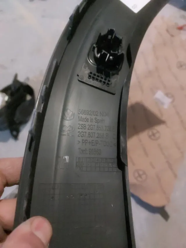 Moldura Paragolpes Delantero VW Taigo 2G7807258B